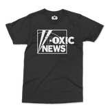 Protest T-Shirt: Toxic News design promoting truth and critical thinking.